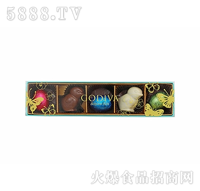 歌帝梵復活節巧克力禮盒5顆裝
