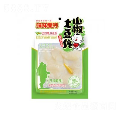 味味聚特山椒土豆片80g