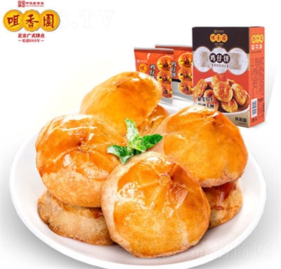 咀香園休閑裝雞仔餅糕點點心休閑食品
