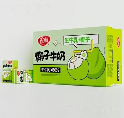 農科椰子牛奶250mlX24