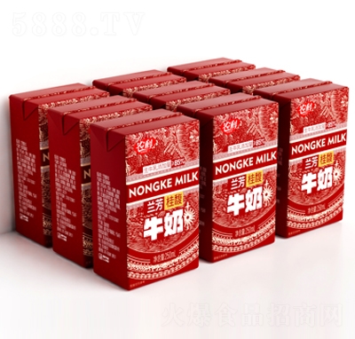 農科蘭芳桂馥牛奶250ml招商