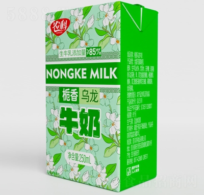 農科梔香烏龍牛奶250ml